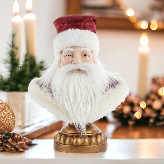 Goodwill Santa Bust Christmas Decoration