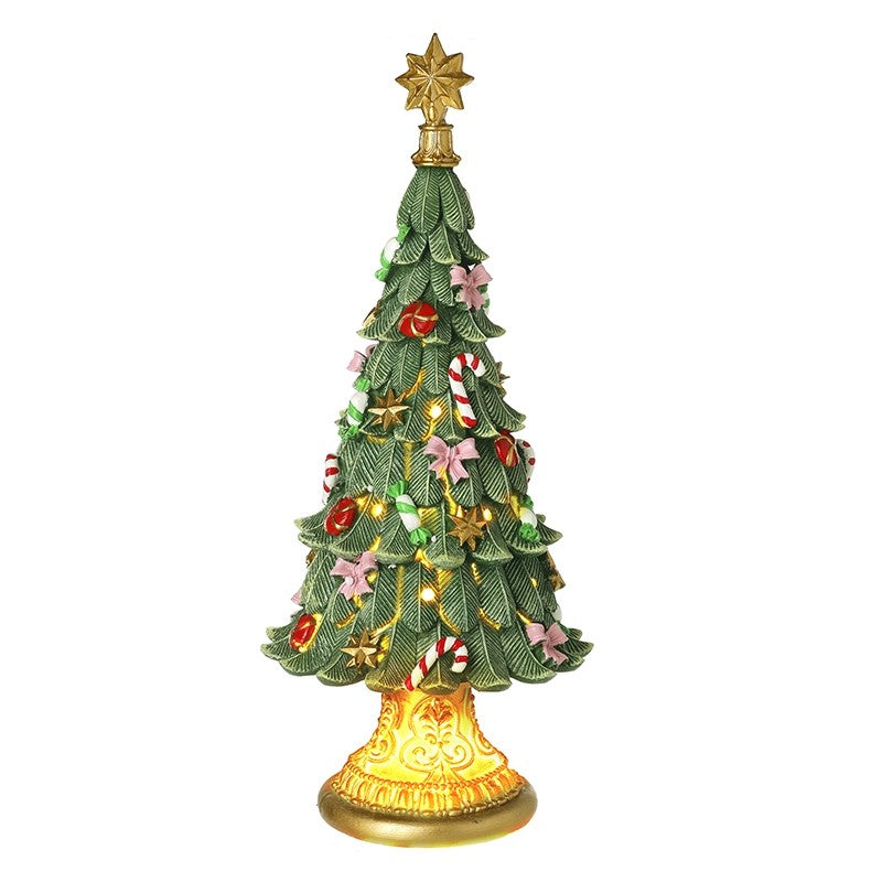 Christmas Tree with Gold Star Ornament 40cm