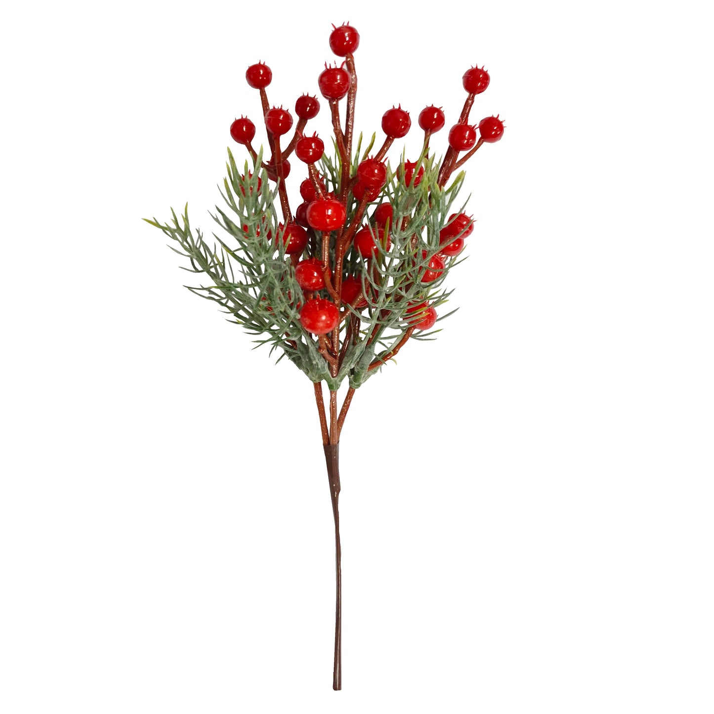 Red Berry Christmas Pick 22cm