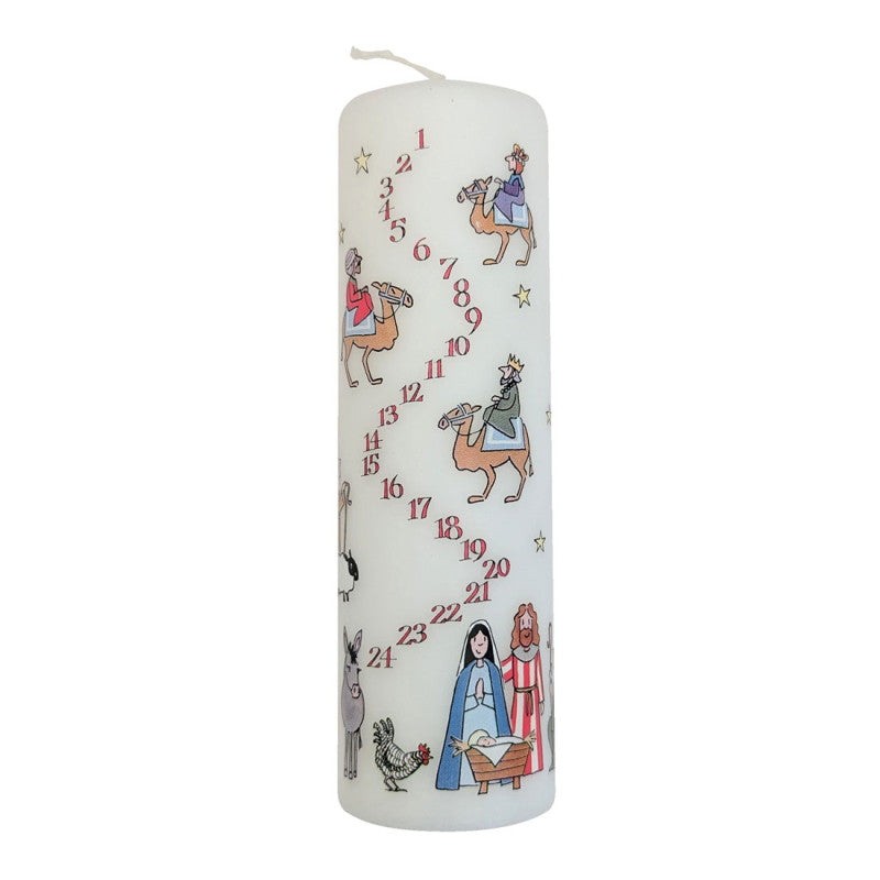 Coppenrath Nativity Advent Pillar Candle
