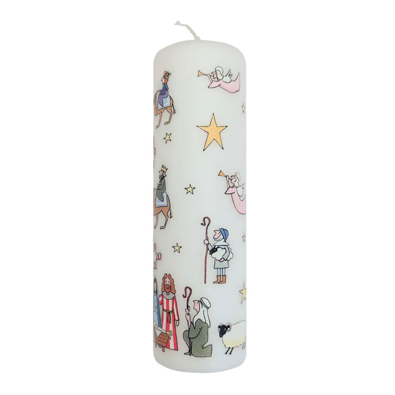 Coppenrath Nativity Advent Pillar Candle