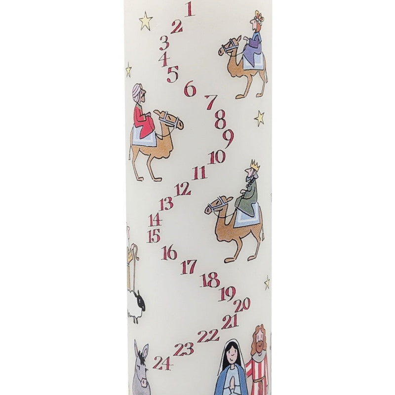 Coppenrath Nativity Advent Pillar Candle