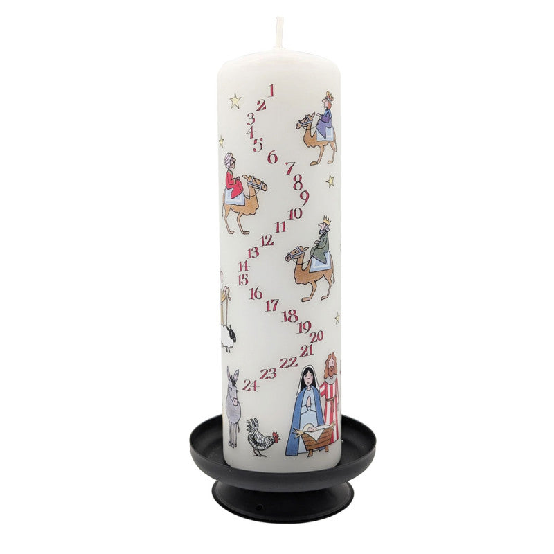 Coppenrath Nativity Advent Pillar Candle