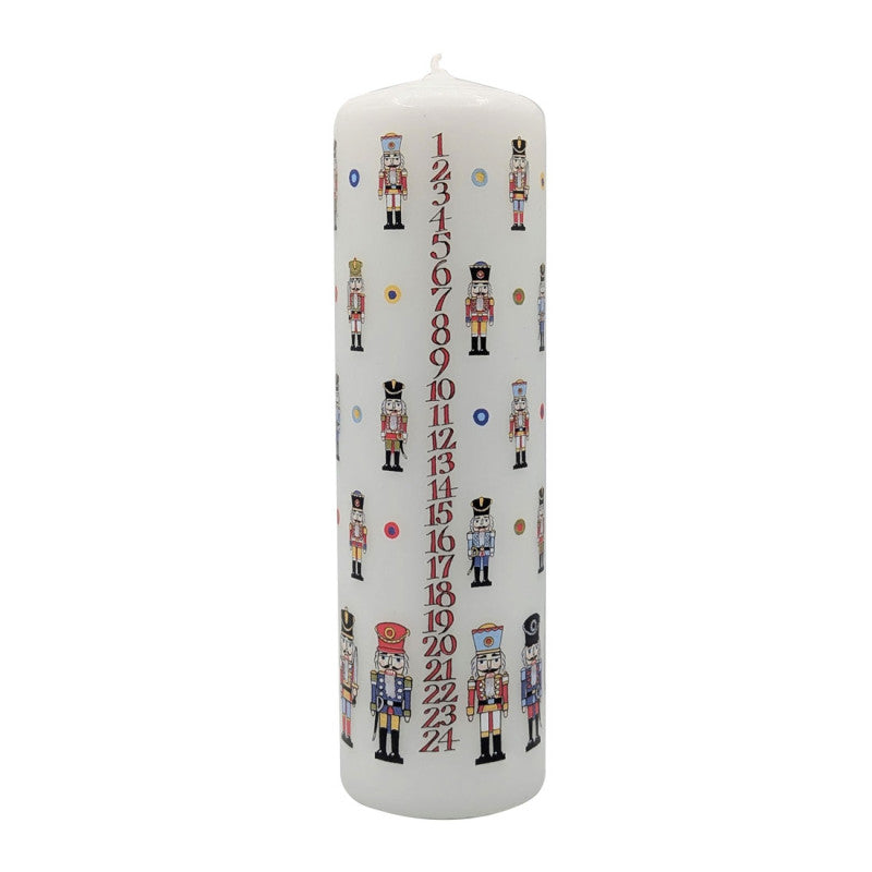 Coppenrath Nutcracker Advent Pillar Candle
