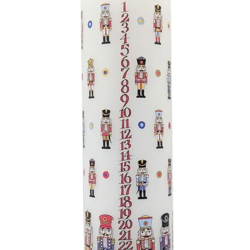 Coppenrath Nutcracker Advent Pillar Candle