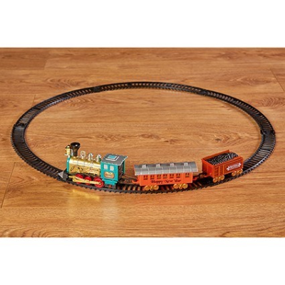 Christmas Train Set With Sound 11 Piece