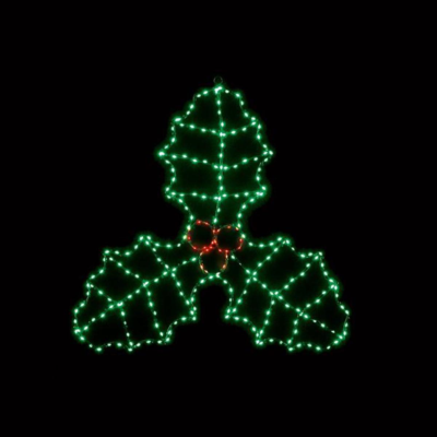 Twinkling Flexibright Holly and Berries