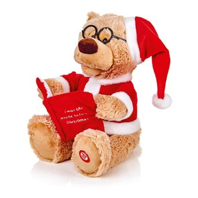 Christmas Animated Story Telling Bear