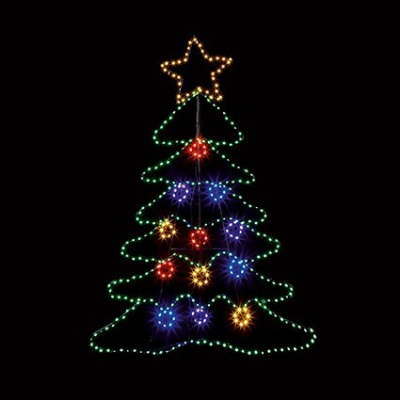 Twinkling Flexibright Christmas Tree 1.2m