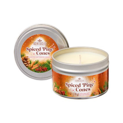 Scentsicles Christmas Candle Spiced Pine Cones