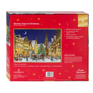 Coppenrath German Town at Christmas 1000 Piece Jigsaw Puzzle