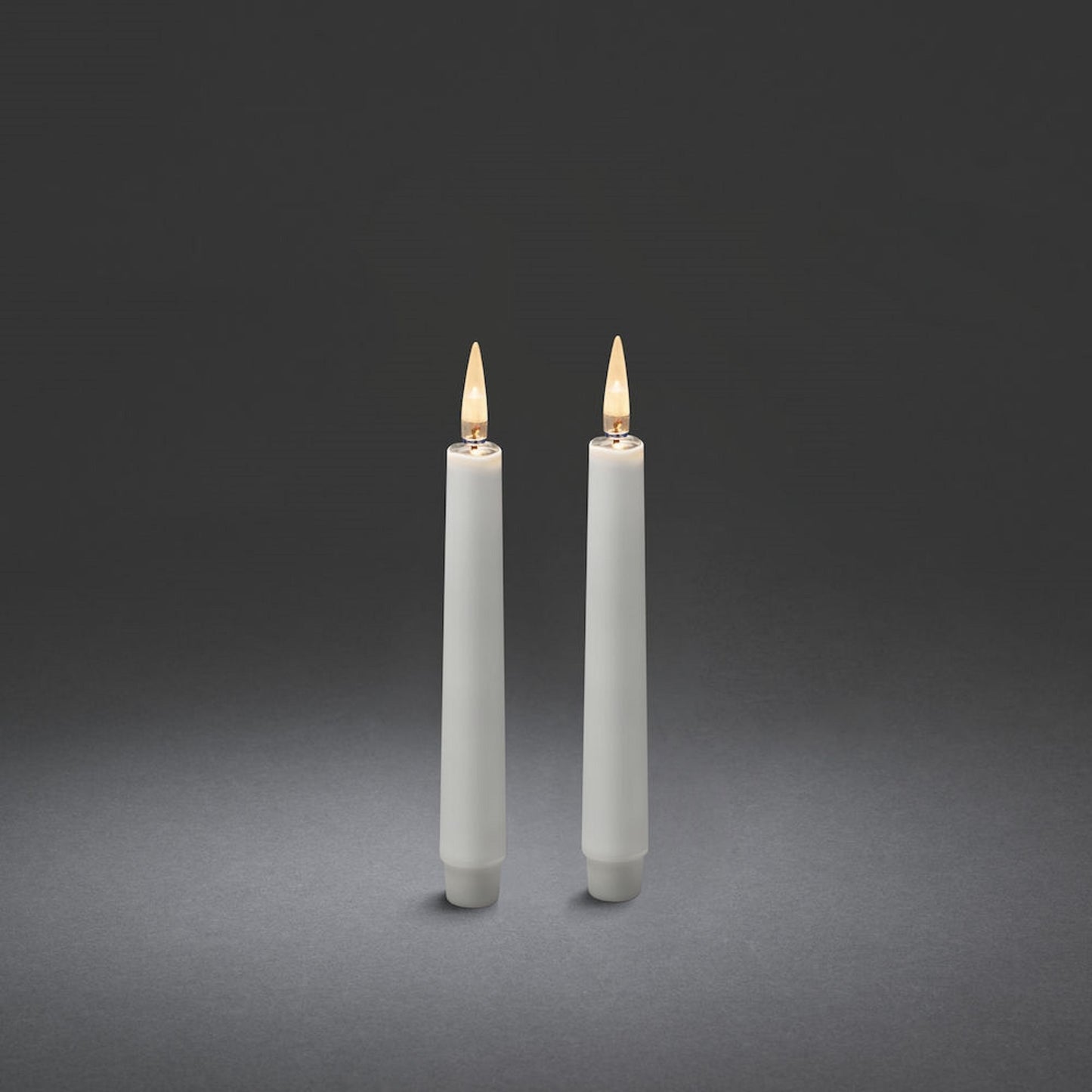 Set of 2 Living Light Candles 20cm