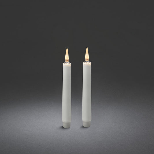 Set of 2 Living Light Candles 20cm