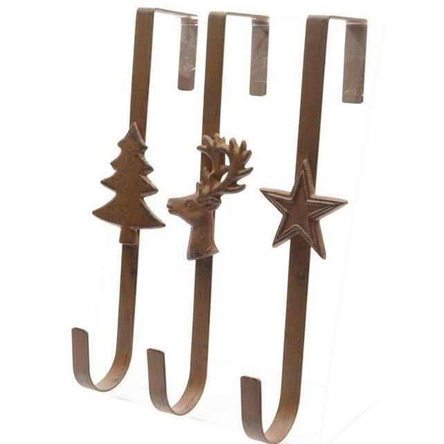 Rustic Style Metal Christmas Wreath Hanger