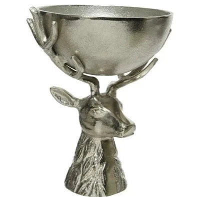 Aluminium Stag Head Bowl
