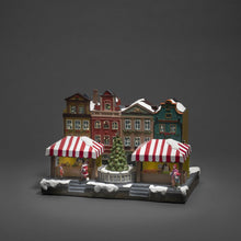 Load image into Gallery viewer, Fibre Optic Christmas Village Market Scene
