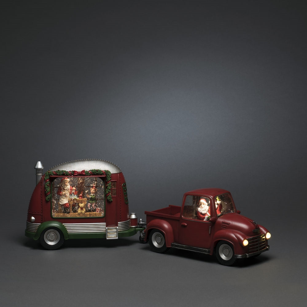 Christmas Pick-up Truck Water Lantern