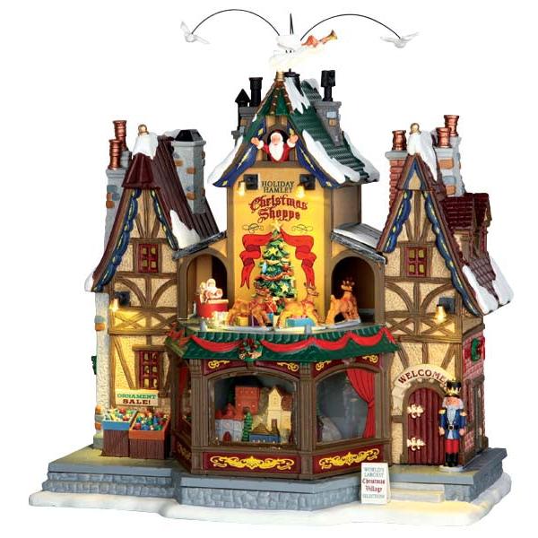 Lemax Holiday Hamlet Christmas Shoppe Decoration