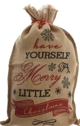 Christmas Gifts Jute Sack