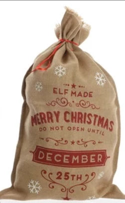 Christmas Gifts Jute Sack