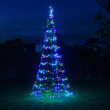 Load image into Gallery viewer, Noma Starry Nights Spectrum App Controlled 3m Christmas Pole Tree
