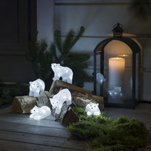 Load image into Gallery viewer, Konstsmide 5 Piece Acrylic Polar Bear Light Set
