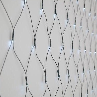 Noma 160 White LED Net Lights Battery Operated