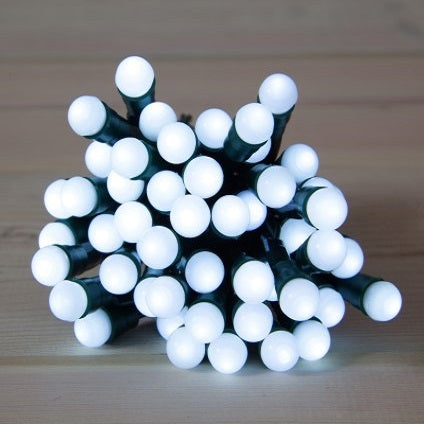 Noma 200 White LED Berry Christmas Battery Lights