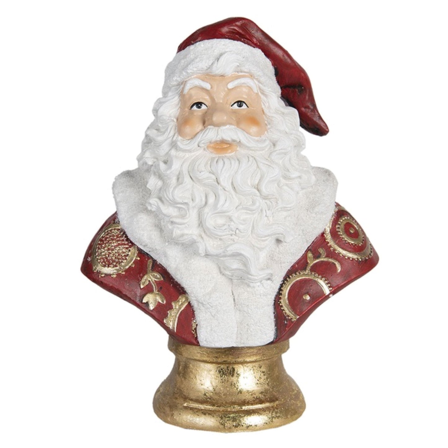 Santa Claus Vintage Style Christmas Bust Decoration
