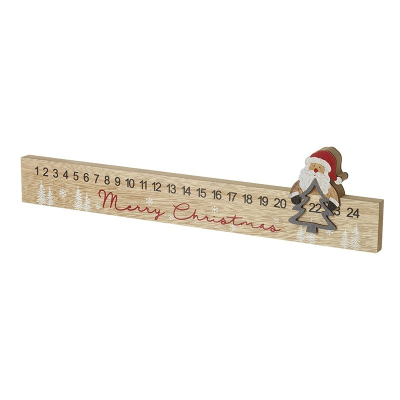 Santa Claus Wooden Rule Advent