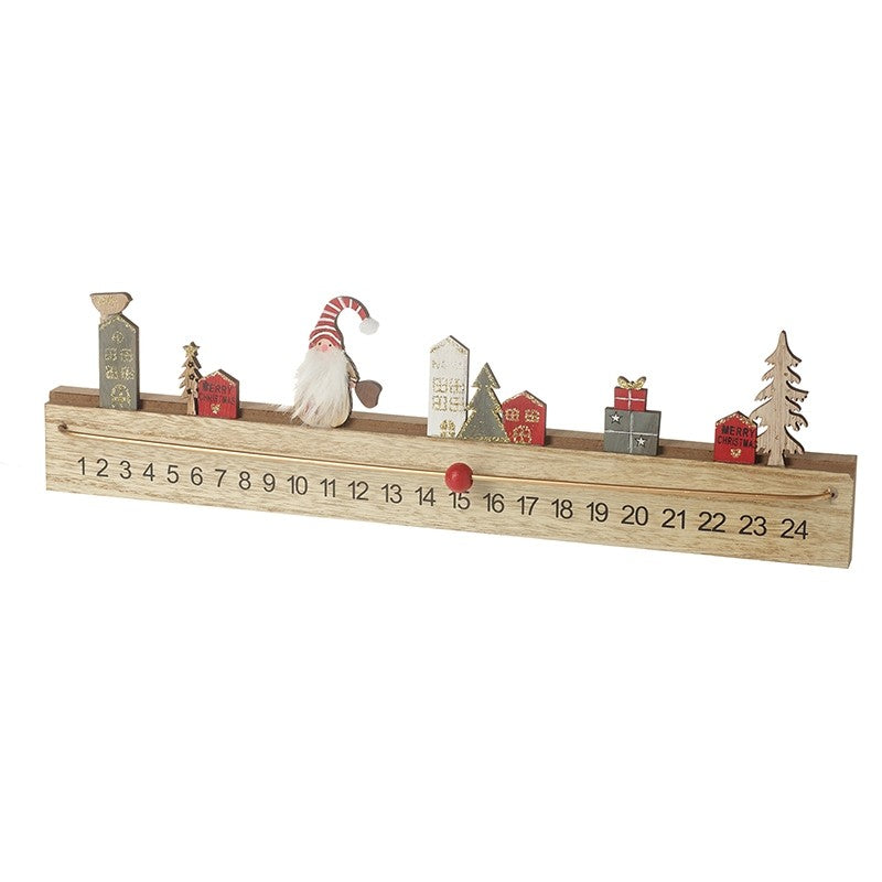 Christmas Wooden Advent Rule