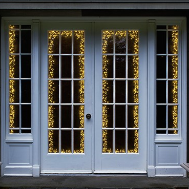 Premier 2000 LED Vintage Gold Cluster Brights Christmas Lights