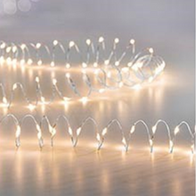 Load image into Gallery viewer, Premier 300 Warm White LED Microbrights Silver Wire
