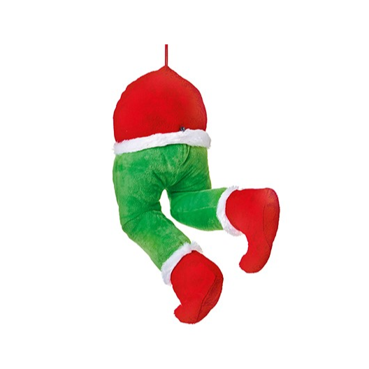 Animated Grinch Legs Christmas Decoration