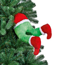 Load image into Gallery viewer, Animated Elf Legs Christmas Decoration
