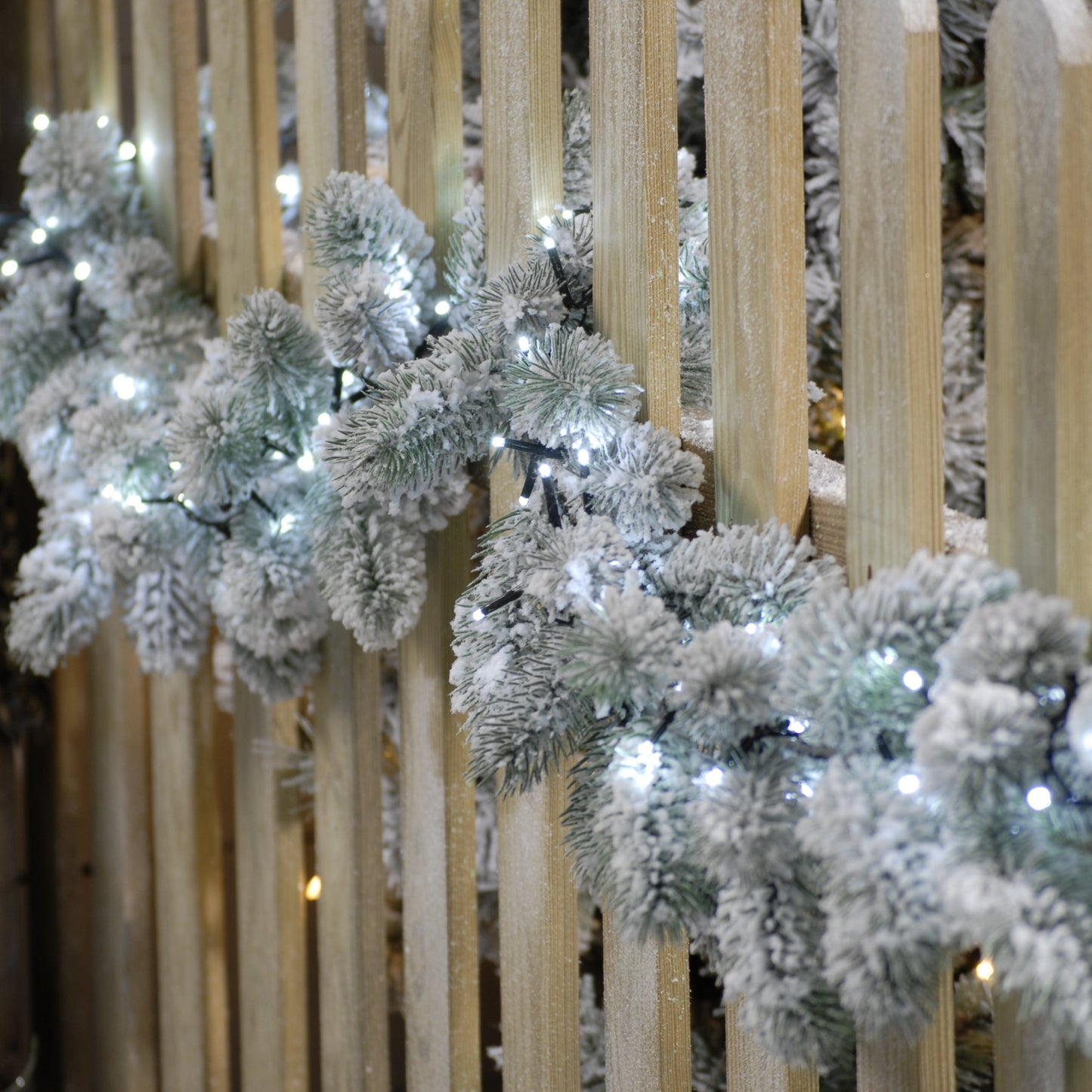 Festive 760 Cold White Sparkle Christmas Lights
