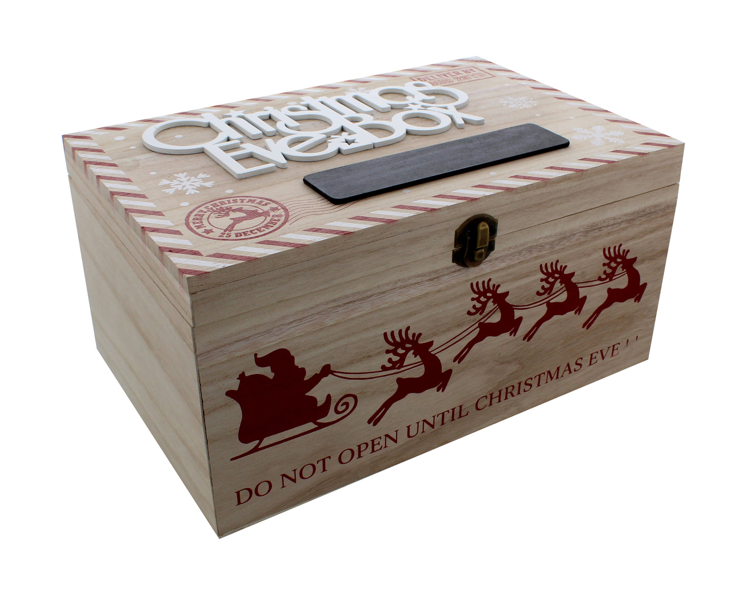 Christmas Eve Box with Name Plate