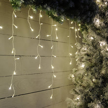 Load image into Gallery viewer, Festive 960 Warm White Snowing Icicle Lights
