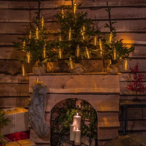 Noma 30 Vintage Valve Style Bulb Light Chain