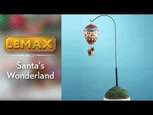 Load and play video in Gallery viewer, Lemax Holiday Cheer Hot Air Balloon Christmas Village Decoration
