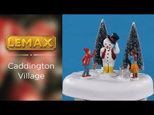 Load and play video in Gallery viewer, Lemax Frosty Says Hi Christmas Village Decoration
