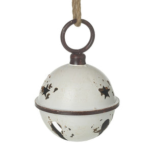 Vintage Style Rustic Christmas Hanging Bell