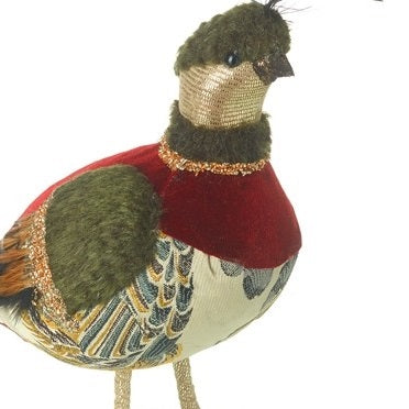 Christmas Woodland Birds Standing Display Decorations