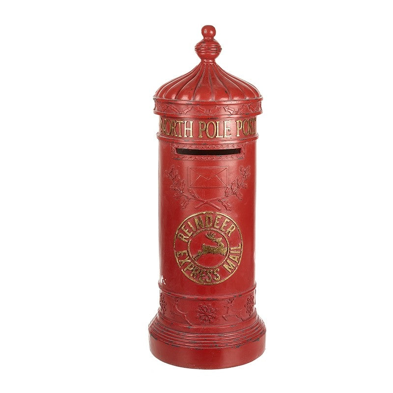 Christmas Post Box Large Decoration
