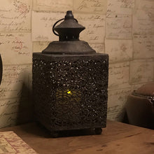 Load image into Gallery viewer, Moorish Vintage Style Square Lantern
