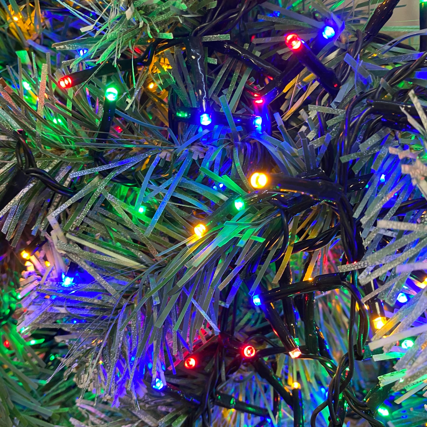 Festive 1000 Multicolour Christmas Sparkle Lights