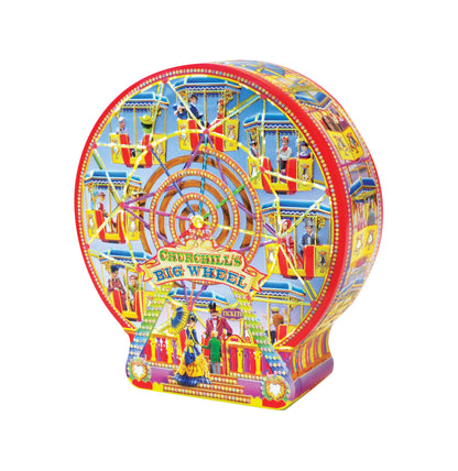 Churchill's Big Wheel Clotted Cream Vanilla Fudge Christmas Tin