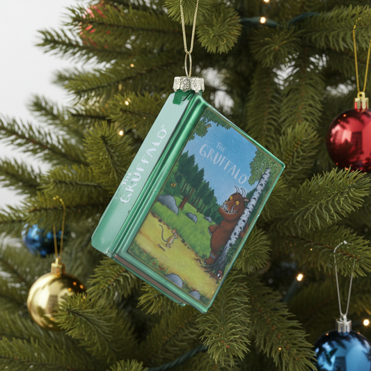 The Gruffalo Glass Book Christmas Tree Decoration