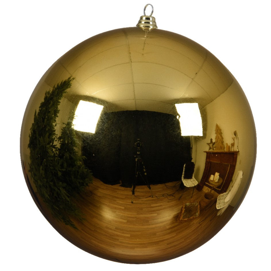 Gold Shiny Bauble 25cm