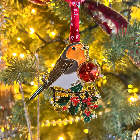 Gem Robin Christmas Decoration